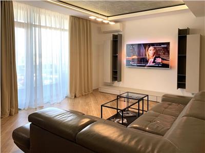 Dinamic City Floreasca | Apartament 3 cam. mobilat LUX | 2 Locuri de parcare