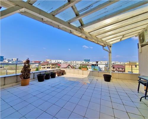 Apartament 2 camere tip PENTHOUSE-terasa 40 mp | Complet mobilat&utilat | Parcare inclusa | PIPERA