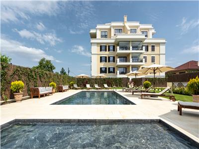 Exclusivitate - Apartament de lux 3 camere + Gradina | PIPERA | Complex cu piscina