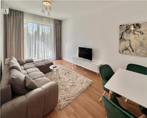 Apartament 2 camere LUX cu gradina privata de 30 mp | mobilat&utilat complet | LUXURIA Residence