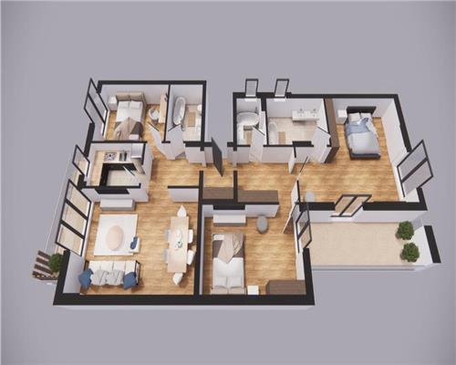 Apartament Premium 4 camere | finisaje premium | AVIATIEI - Blvd. Aerogarii | Bloc 2025