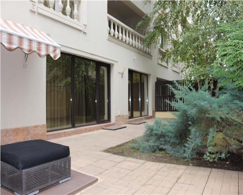 Herastrau  | Ap.3 Camere + Curte 100MP | Complex cu piscina