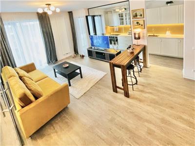 Cloud 9 - Aviatiei | Apartament 2 camere mobilat lux | 1Loc Parcare